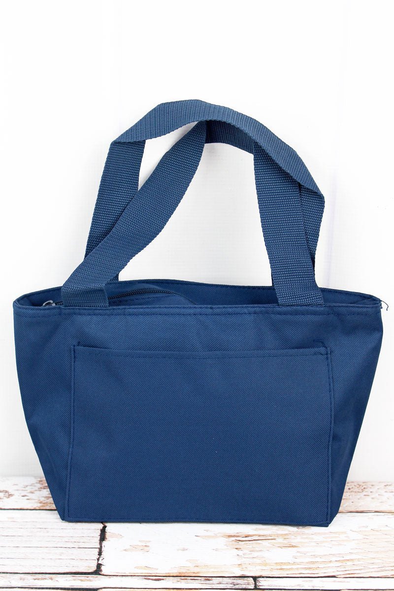 SALE! Navy Blue Insulated Lunch Bag