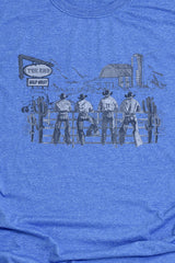 Cowboys In The Wild West Softstyle Adult T-Shirt