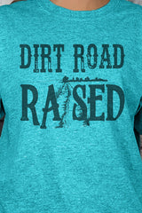 Dirt Road Raised Softstyle Adult T-Shirt