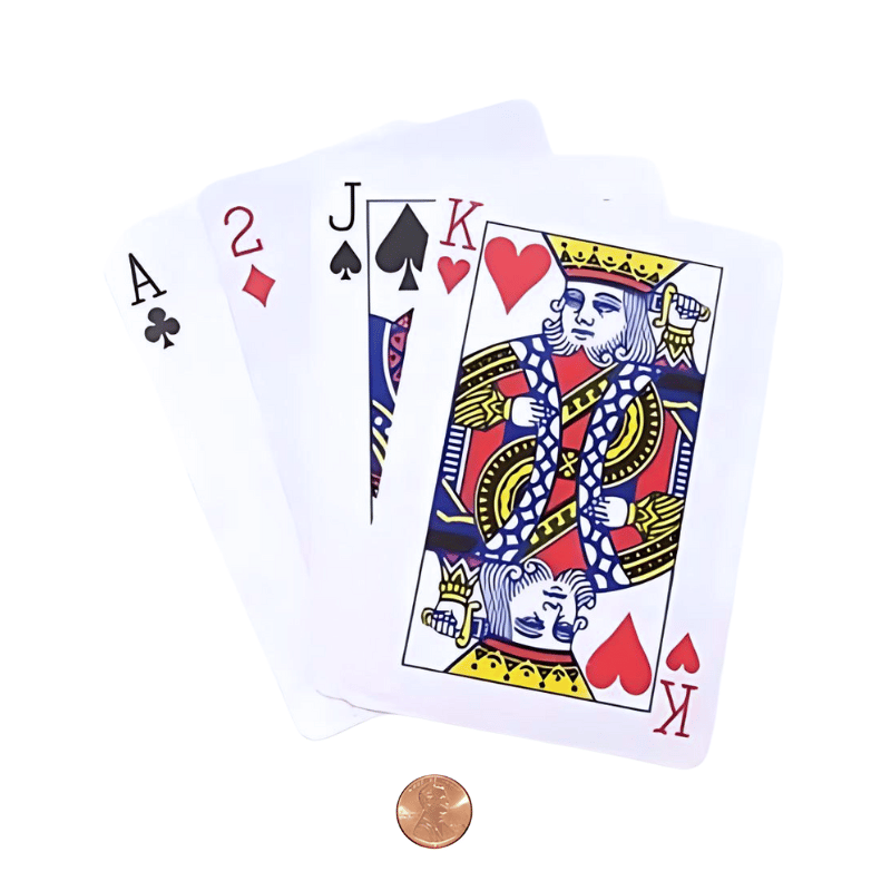 Jumbo Playing Cards (12 decks/package) $1.54 each