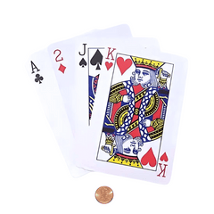 Jumbo Playing Cards (12 decks/package) $1.54 each