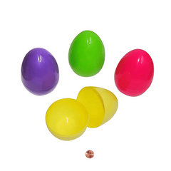6 inch Plastic Easter Eggs (24 total eggs in 2 bags) 81?› each