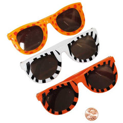Child Sized Animal Print Sunglasses (24 total glasses in 2 boxes) 77?› each