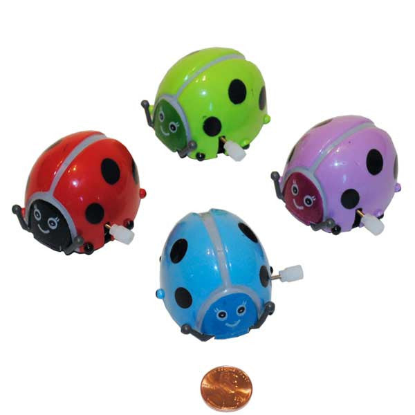 Wind Up Flipping Ladybug Toy (24 total ladybugs in 2 bags) $1.56 each