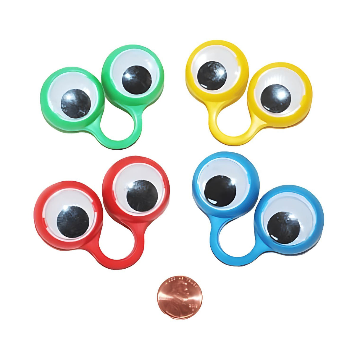 Plastic Large Eye Peeper Rings (48/package) 39?› each