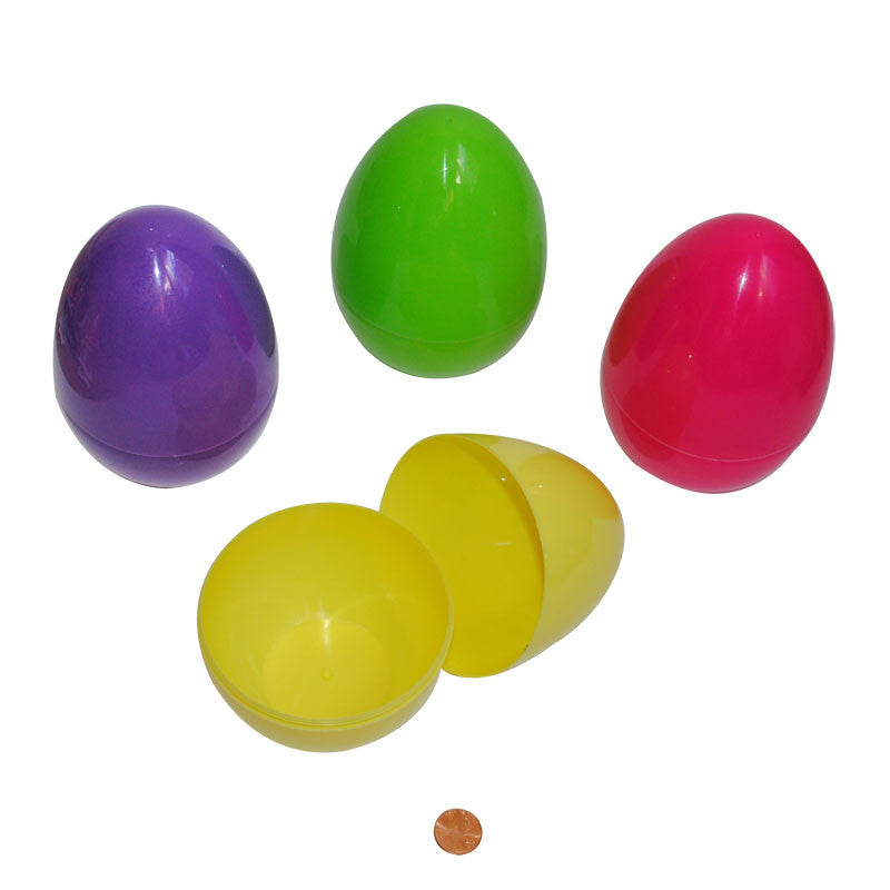 Bulk 6 inch Plastic Easter Eggs (144/package) 81?› each