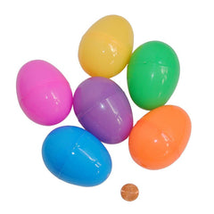 Larger Bright Easter Eggs 3 Inch (24 total eggs in 2 bags) 31?› each