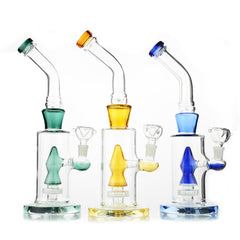 12" Rocket Metrix Shower Bong 14mm Male Bowl Included Approx 465 Grams