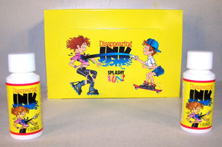 TRICK MAGIC DISAPPEARING BLUE INK (Sold by the dozen)