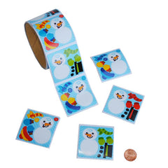 Make-a-Snowman Sticker Roll (100 total stickers on 2 rolls) 13?› each
