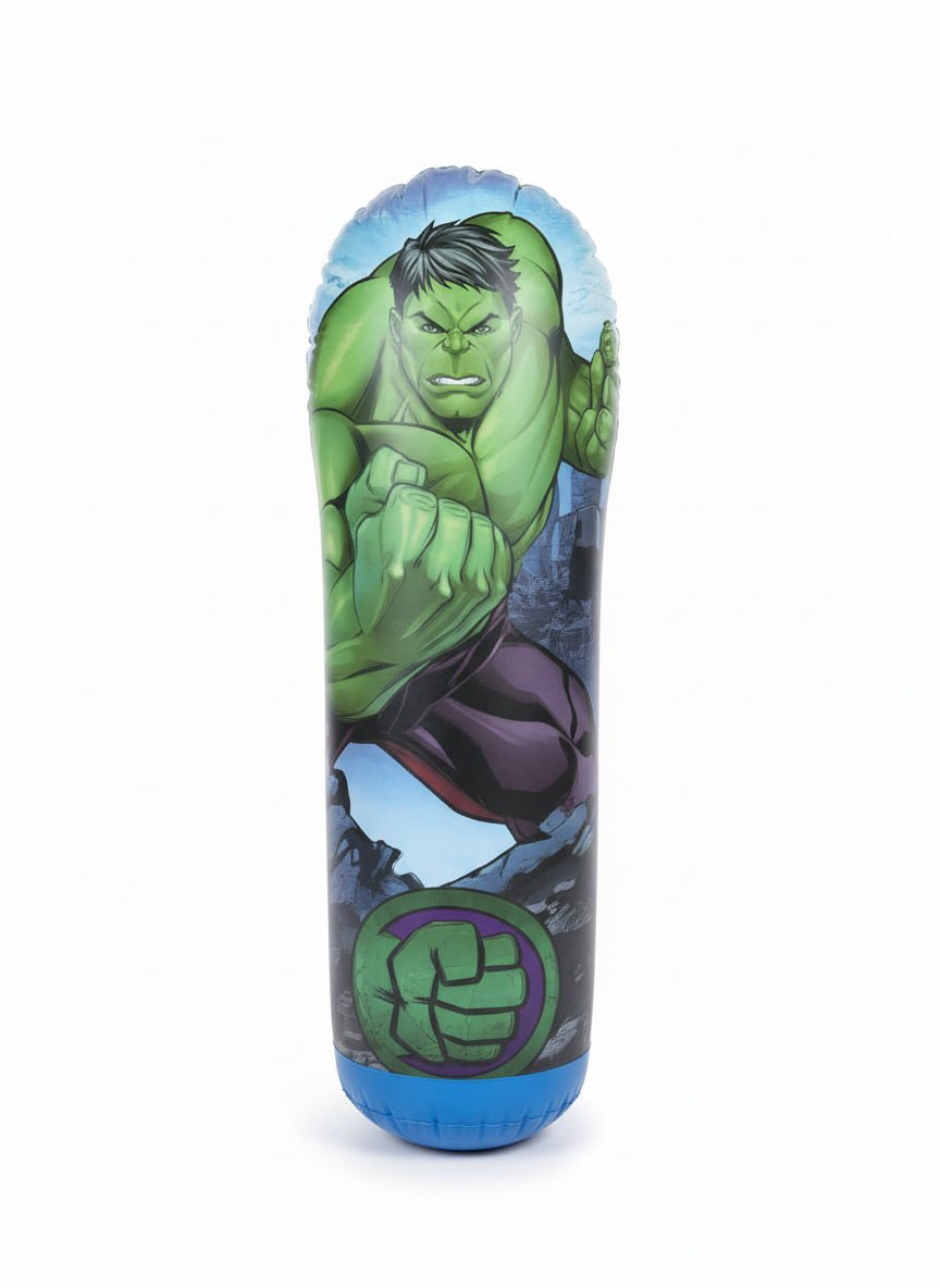 Marvel Avengers Hulk Inflatable Bop Bag ƒ?? 34.5" Punching Bag Toy with Weighted Base