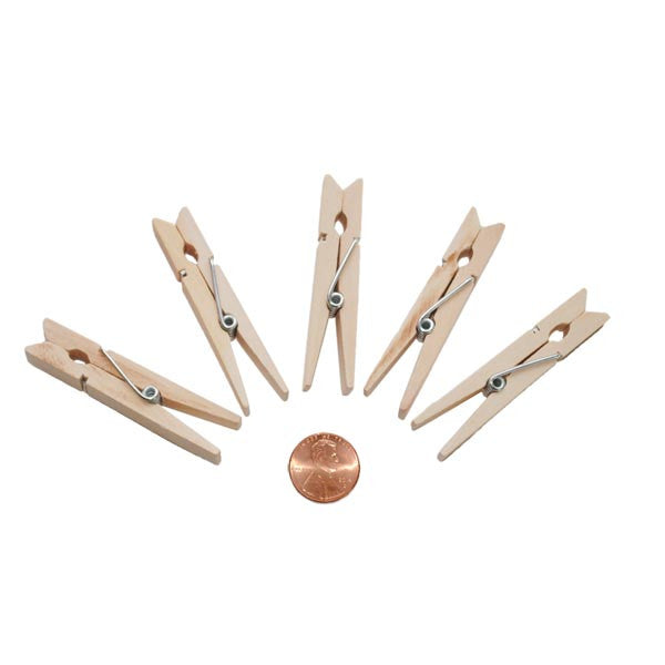 Medium Sized Clothespins (50/package) 17?› each