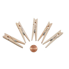 Medium Sized Clothespins (50/package) 17?› each