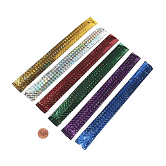 Metallic Slap Bracelets (24 total bracelets in 2 bags) 48?› each