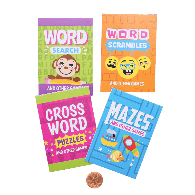 Mini Activity Game Books (72/package) 20?› each