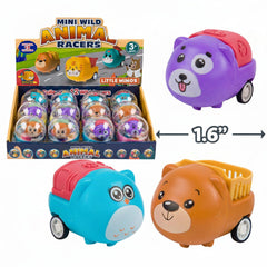 Mini Animal Cars - Little Mimosƒ?? 1.6" Rolling Vehicles (Asst'd)