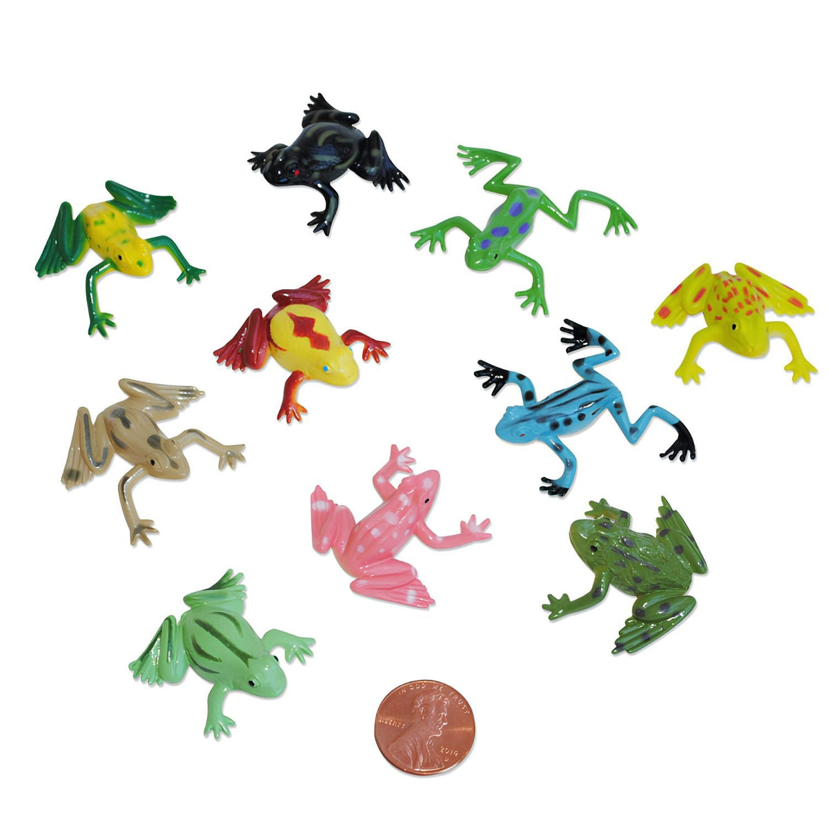 Mini Vinyl Frogs (72/package) 20?› each