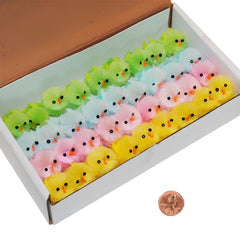 Chenille Baby Chicks (72 total chicks in 2 boxes) 24?› each