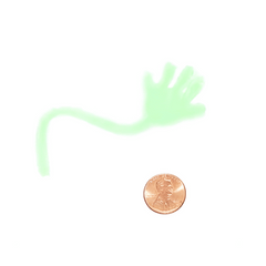 Glow In The Dark Sticky Hands (48 total hands in 2 bags) 22?› each
