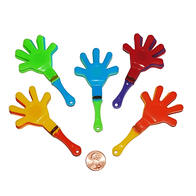 Mini Hand Clappers (96 total hand clappers in 2 bags) 15?› each