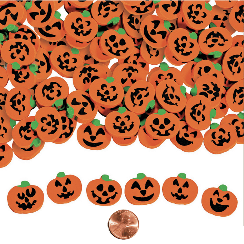 Mini Pumpkin Erasers Lot (720/package) 3?› each