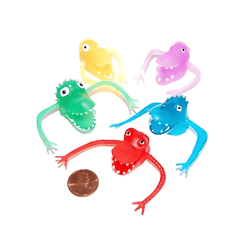 Vinyl Monster Finger Puppets (144 total toys in 2 bags) 20?› each