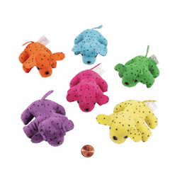 Mini Neon Stuffed Puppies (24 total puppies in 2 bags) $1.43 each