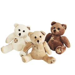 Patchwork Teddy Bear (24 total stuffed bears in 2 bags) $2.39 each