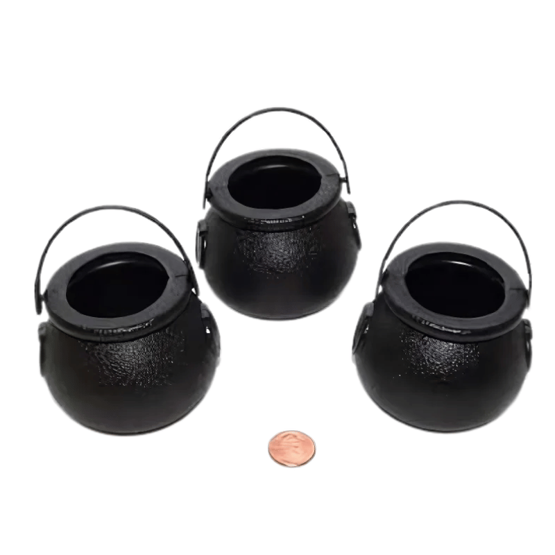 Mini Black Kettles (72/package) 31?› each