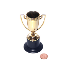 Plastic Gold Trophy (48 total pieces in 2 boxes) 78?› each