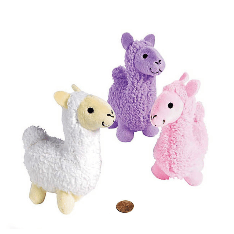 Mini Stuffed Llamas (24 total pieces in 2 bags) $1.78 each