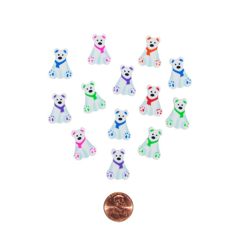 Mini Polar Bear Erasers (144/package) 4?› each