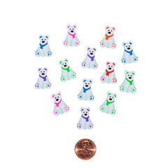 Mini Polar Bear Erasers (144/package) 4?› each
