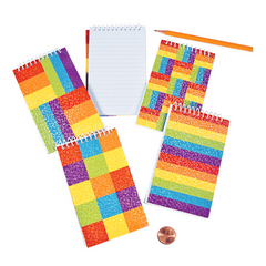 Mini Rainbow Notepads (24 total notepads in 2 bags) 56?› each