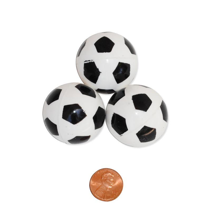 Mini Bouncing Soccer Balls (24 total balls in 2 bags) 63?› each