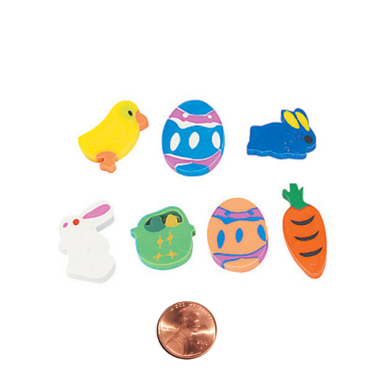 Mini Easter Erasers (500/ box) 4?› each