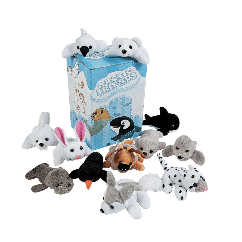 Mini Arctic Stuffed Animals (48/package) $1.14 each