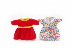 Mix & Match Dresses for Josephineƒ?› 14" Rag Doll ƒ?? 2 Outfit Styles | Sold Individually