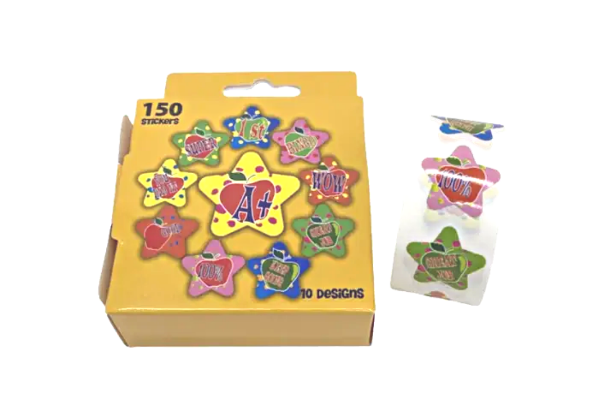 Box of Motivational Stickers