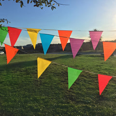 Multi-Color Pennant Banner 100 ft. (6 total pieces = 600 ft.) $7.75 each