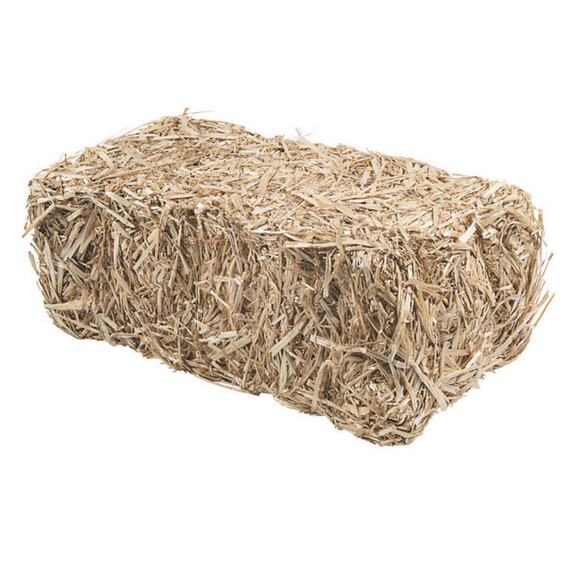 Bale of Natural Hay - 20 inches x 9 inches
