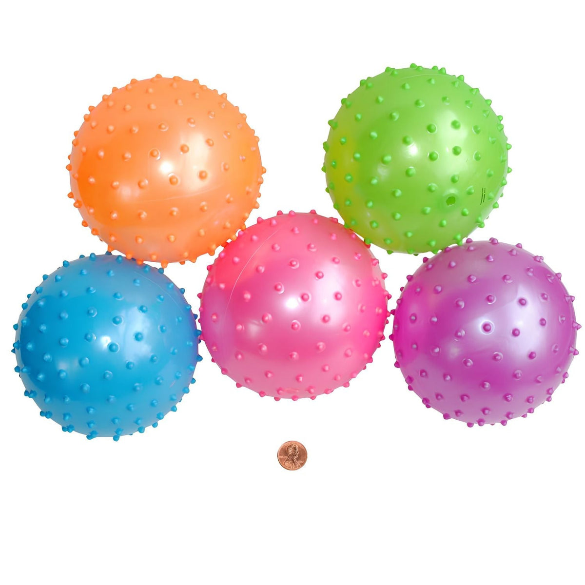 Neon Value Pack Spike Balls 5" (50/box) 55?› each