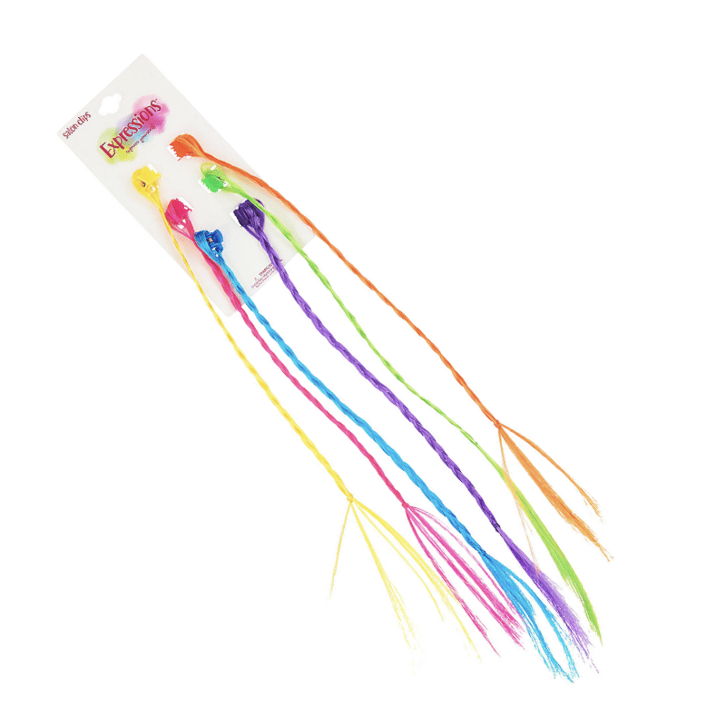Nylon Hair Braid Attachments (12 total braids in 2 bags) 62?› each
