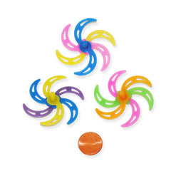 Neon Spin Tops (96 total toys in 2 bags) 10?› each