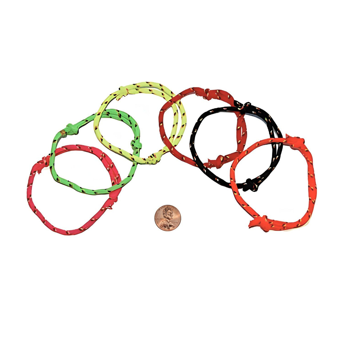 Nylon Rope Bracelet (144 total rope bracelets in 2 bags) 10?› each