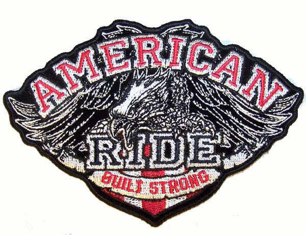 AMERICAN RIDE PATCH (Sold by the piece)