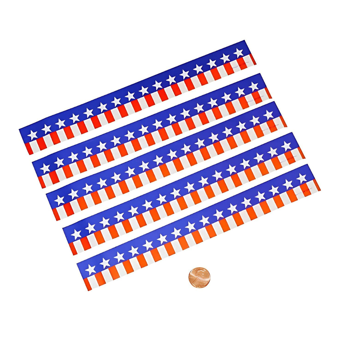 Patriotic Printed Wristbands (200 total wrist tickets in 2 packages) 10?› each