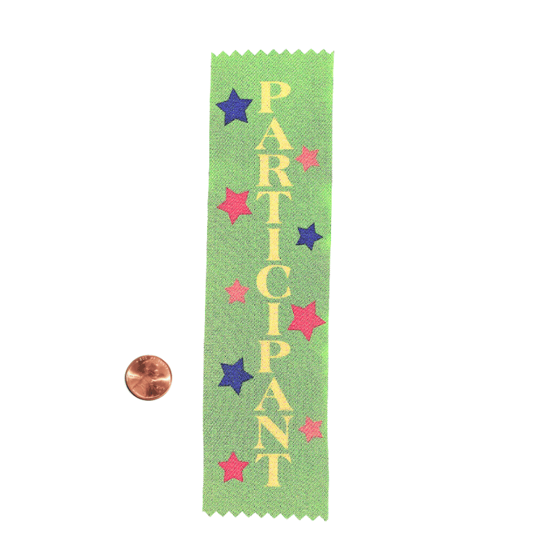 Participant Satin Ribbon (24 total ribbons in 2 bags) 35?› each