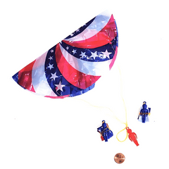 Vinyl Patriotic Paratroopers (48/package) 30?› each