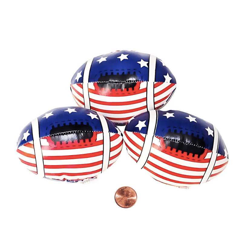 Stars and Stripes Foam Footballs (24 total footballs in 2 bags) $1.06 each
